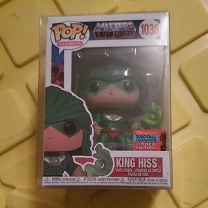 Masters Of The Universe King Hiss #1038 Limited Edition Funko Pop